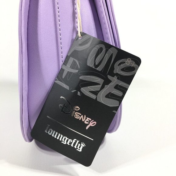 Loungefly Disney Hercules Muses Cloud Crossbody Bag Purple - Picture 5 of 14